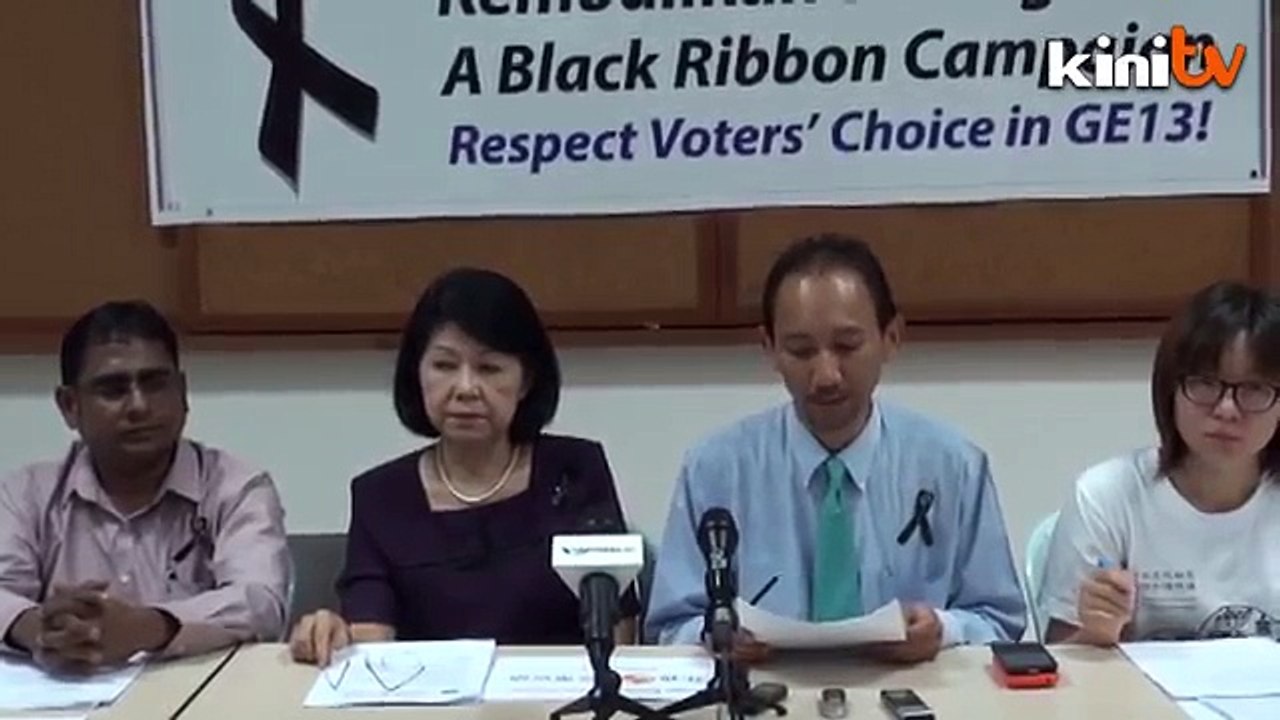NGOs call for Khalid's resignation with 'black ribbon' campaign