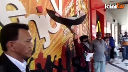 Demo, boikot McDonald di ibu negara hambar