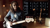 Rush's Geddy Lee on his Fender USA Geddy Lee Jazz Bass