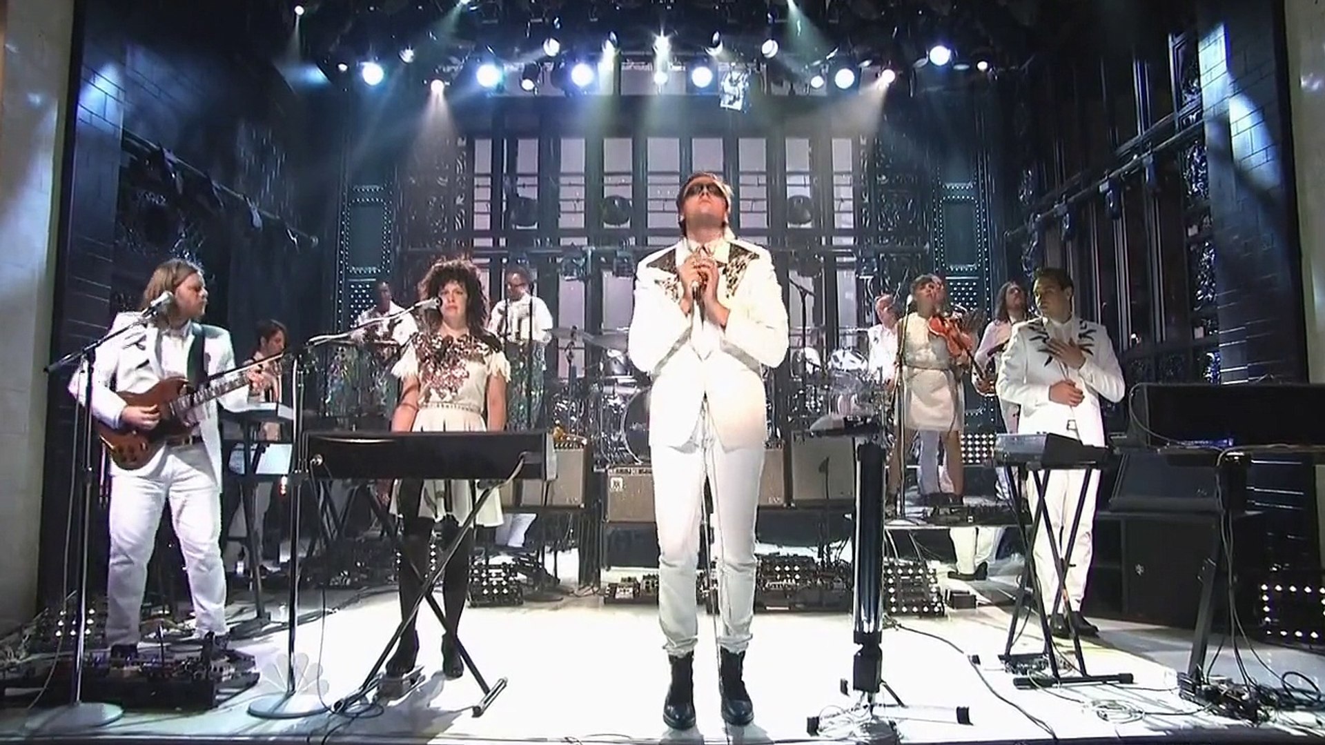 Arcade Fire performs a live music video for 'Afterlife' - The Strut