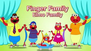 Elmo Monsters | Family Finger Kids Cartoon Song | Nursery Rhyme | Parody