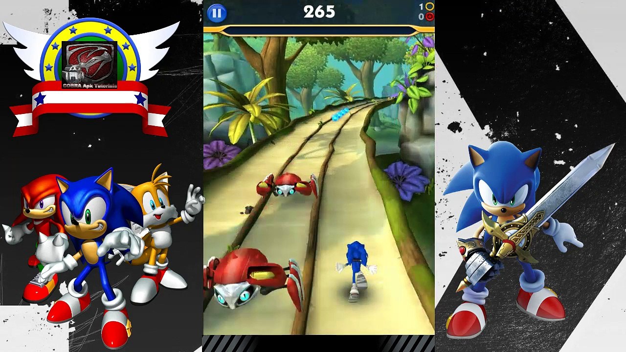 Sonic Dash 2: Sonic Boom v0.1.2 MOD APK + GAMEPLAY HD 2015