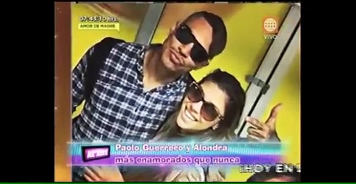 Paolo Guerrero cuenta cómo conquistó a Alondra García Miró