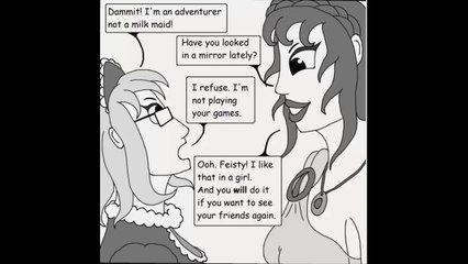 Woman - Cow Transformation (Comic Transformation)