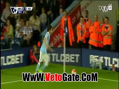 كومبانى يتقدم بالهدف الثالث للمان سيتى فى وست بروميتش ألبيون