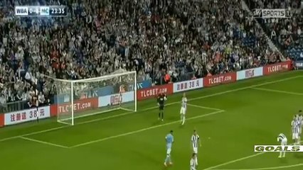 Manchester city vs West brom 2-0 2015 - Yaya Toure Amazing Goal