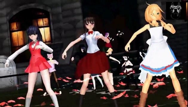 Rheinbeat - Techno Party - Cartoon Girls Dance - Selfmix - 2014