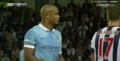 Vincent Kompany Fantastic Goal 0-3 | West Bromwich vs Manchester City 10.08.2015 HD