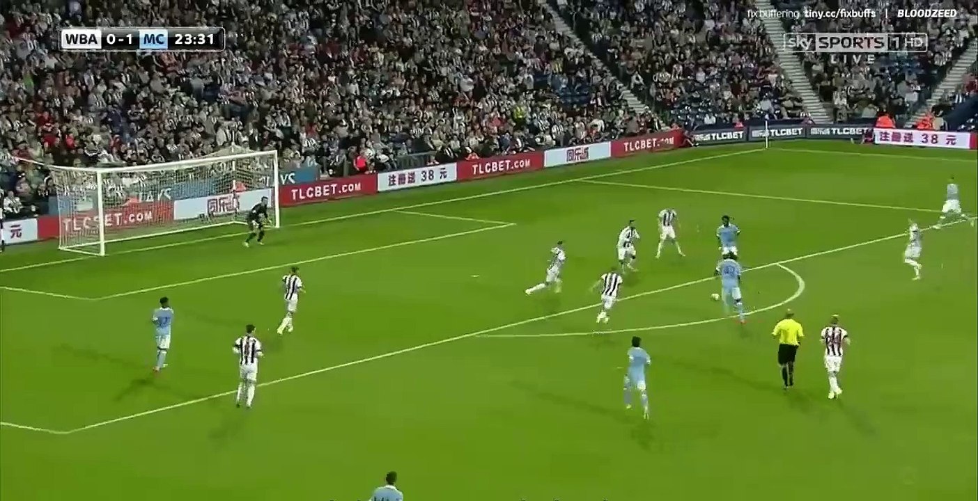 Yaya Touré Fantastic Goal (0-2) | West Bromwich vs Manchester City (2015/16)