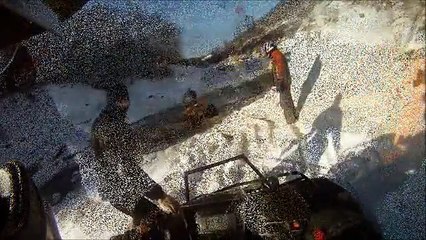 Atv Offroad Romania - Comarnic - Decembrie 2010 - scufundari cu atv-ul