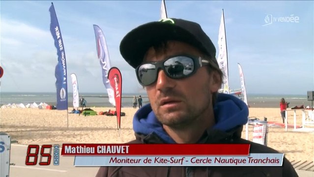 Les Championnats de France Kitesurf à la Tranche-sur-Mer