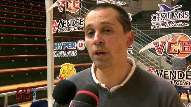 Challans vs Blois (73-78): Interview de F. Massé & J. Menuet