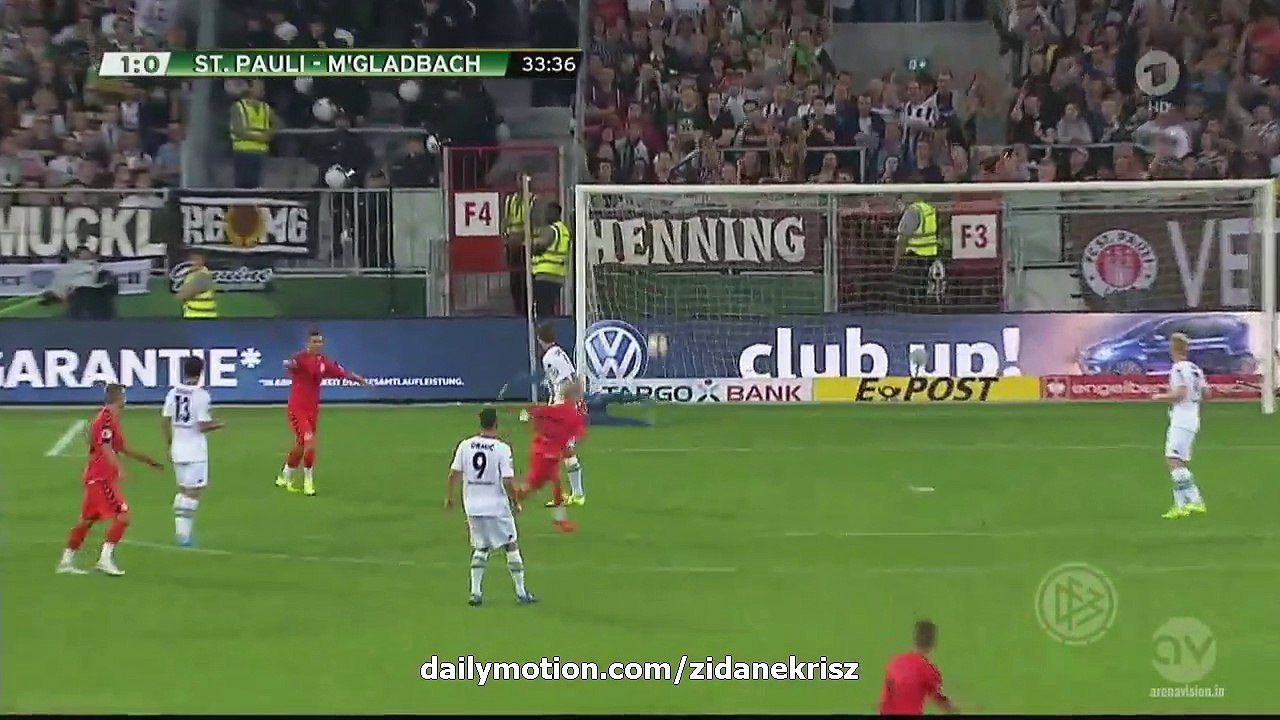 All Goals and Highlights HD | St. Pauli 1-4 Borussia Mönchengladbach 10.08.2015 HD