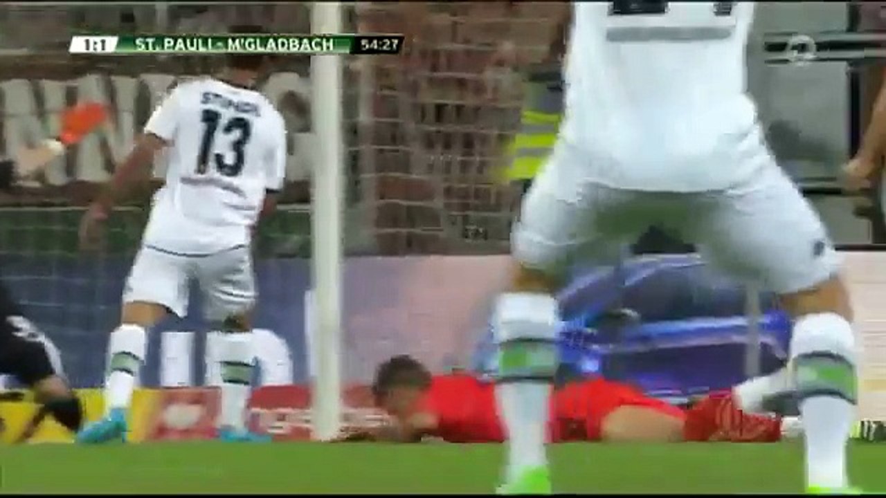 Saint Pauli 1-4 Monchengladbach ~ [DFB Pokal] - 10.08.2015 - All Goals & Highlights