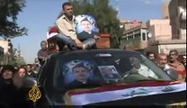 فيديو مبكى و حزين جدا من جنازة شهداء كنيسة سيدة النجاة ببغداد