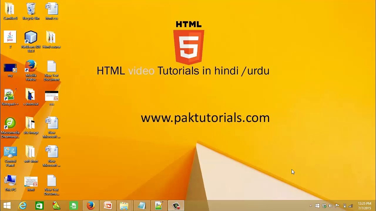 HTML in urdu/hindi- HTML Attributes # 6