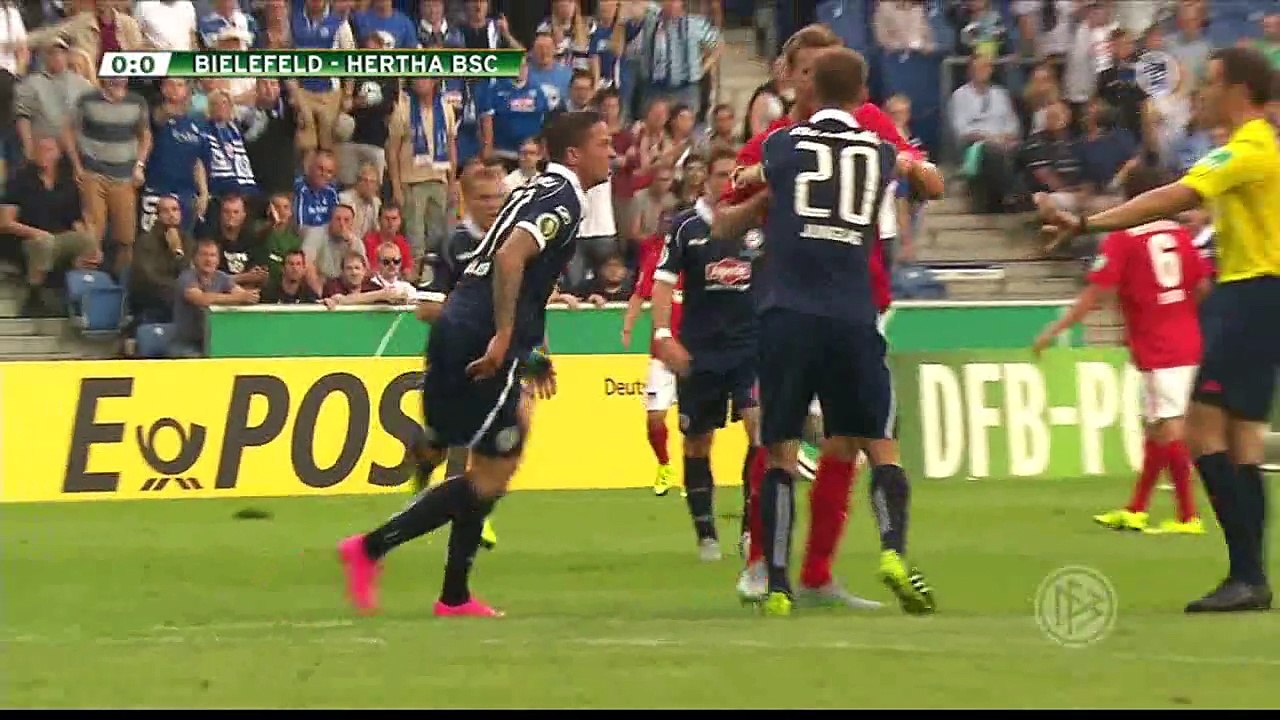 Pokal 15/16: Arminia - Hertha