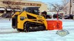 Bridgestone PolarTread Rubber Tracks Demo Snow Bobcat ASV CAT JCB Gehl Volvo Deere