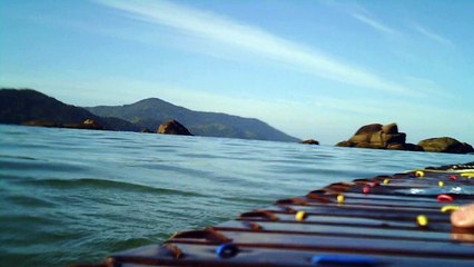 Rumo ao  Arquipélago de Marcellus, Ubatuba, SP, Brasil