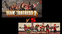 Team Fortress 2 vs Gang Garrison 2 (8-bit TF2) Soundtrack | MEDIC!