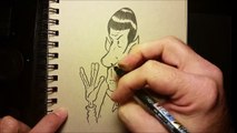 Speed Drawing: Spock (Star Trek)