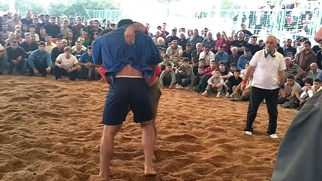 Nodar Metreveli(BLUE)-Adam Okruashvili(RED) +100 Kg Chidaoba Georgian Traditional Wrestling