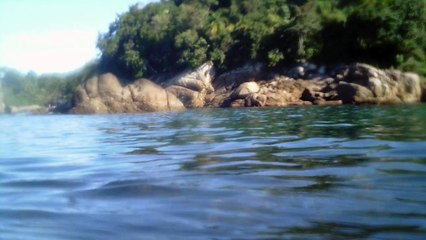 Rumo ao  Arquipélago de Marcellus, Ubatuba, SP, Brasil