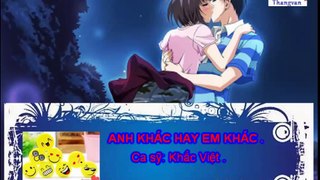 Anh khác hay em khác Remix [ Karaoke Nhạc sống]