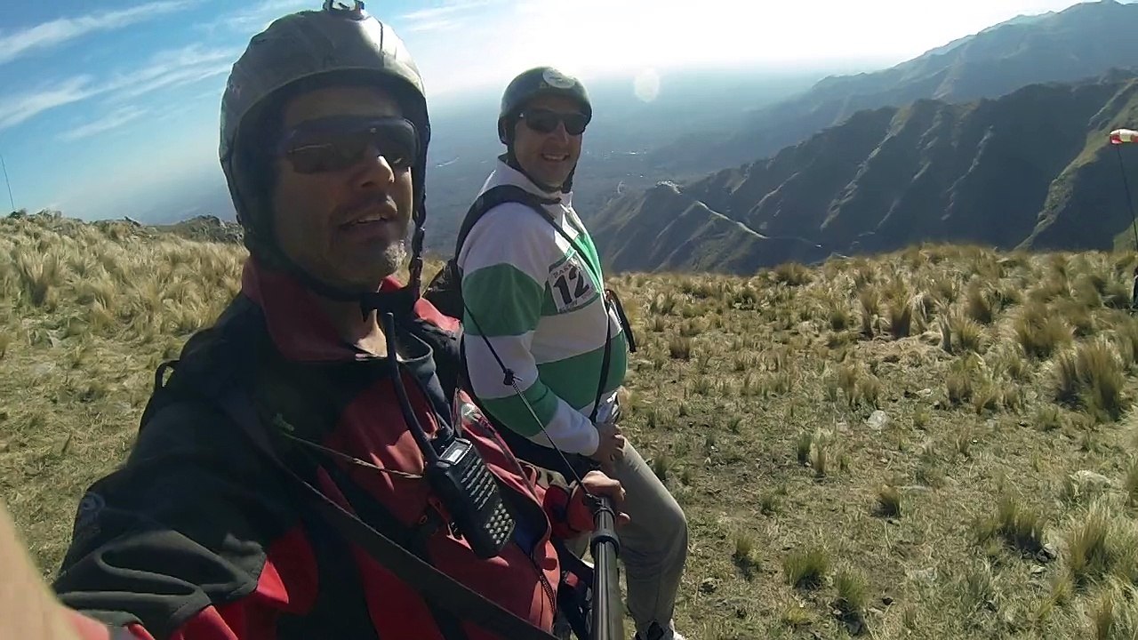 PREPARATIVOS DE MI PRIMER VUELO EN MERLO SAN LUIS EN EL MIRADOR DE LOS CONDORES