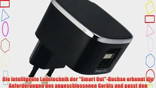 2er Spar-Set TWIN (Doppel) USB Ladeger?t 5V/31A (21A   1A) Steckernetzteil zum intelligenten