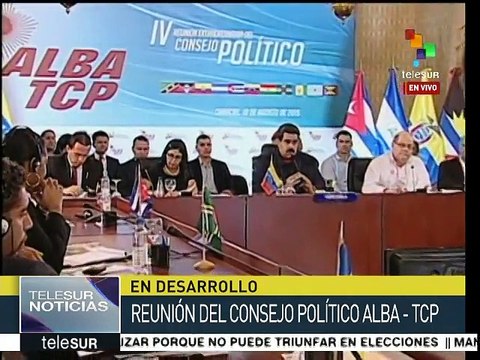 Concluye reunión del Consejo Político del ALBA-TCP