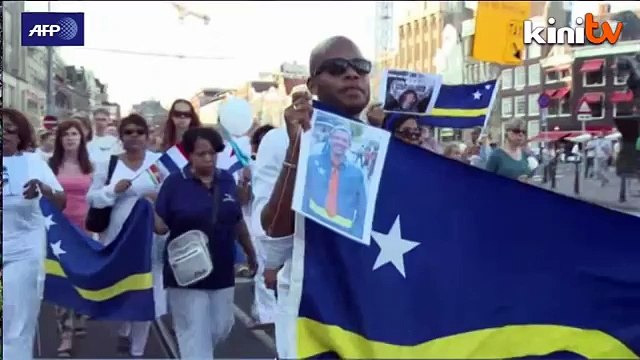 Ribuan rakyat Amsterdam berkabung untuk mangsa MH17