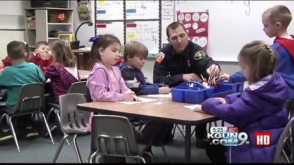 Practicing fire drills at school and home