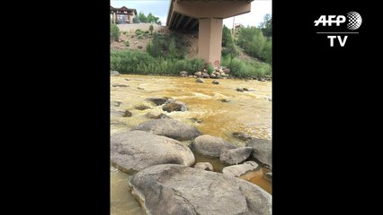 Agência ambiental derrama dejetos tóxicos em rio nos EUA