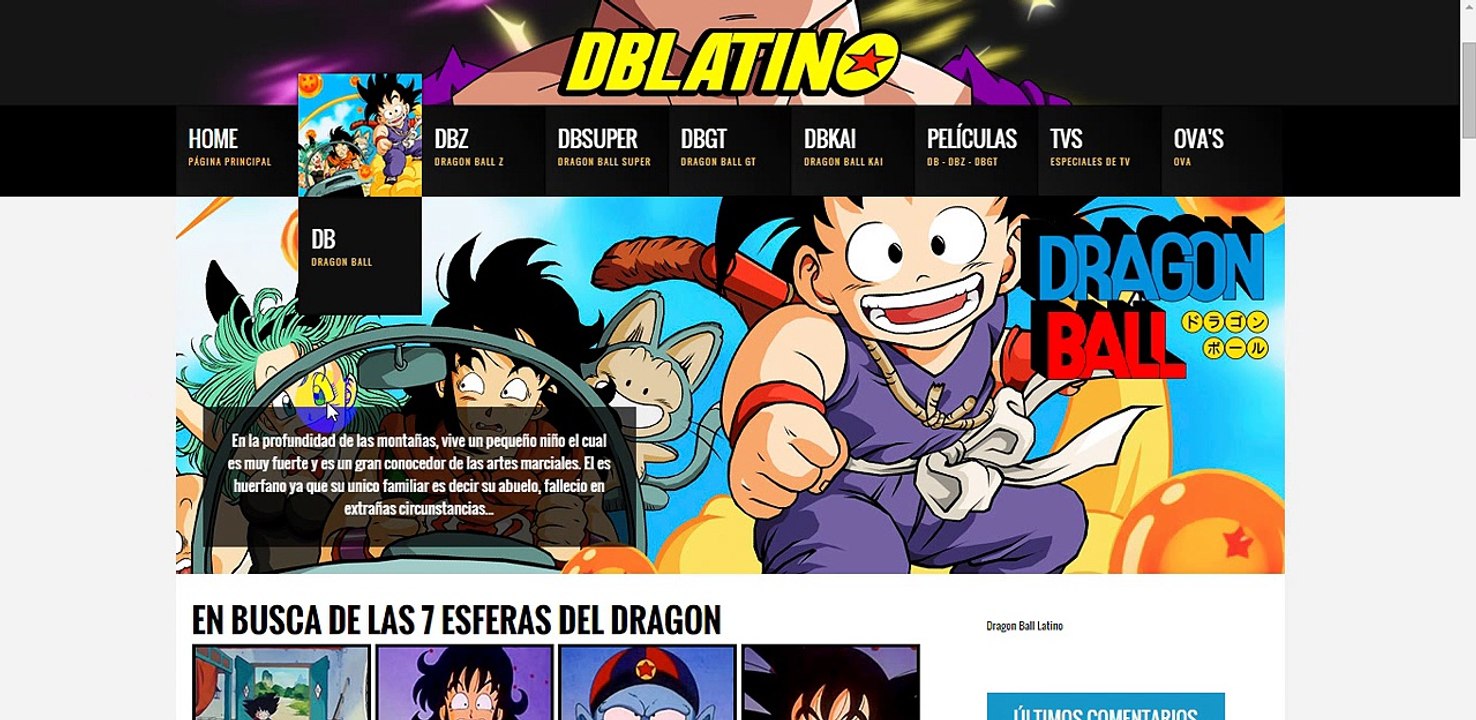 COMO VER SERIES DE TV ONLINE GRATIS DRAGON BALL TODAS LAS TEMPORADAS Y CAPITULOS 2015
