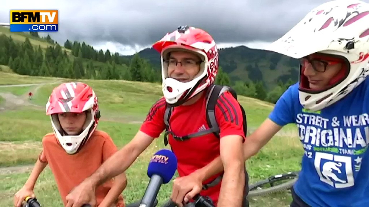 Une semaine en montagne: une virée en VTT aux Gets