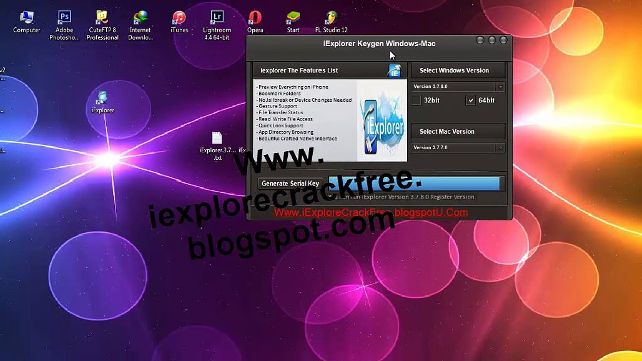 iExplorer 3.7.8.0 license key crack serial key NEWEST VERSION