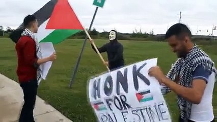 HONK FOR PALESTINE - ZaidAliT HD Vedio[2015]