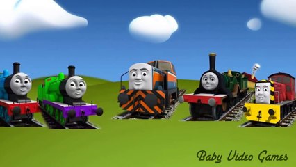Music Children Kids Videos Nursery Rhymes THOMAS THE TRAIN Finger Family