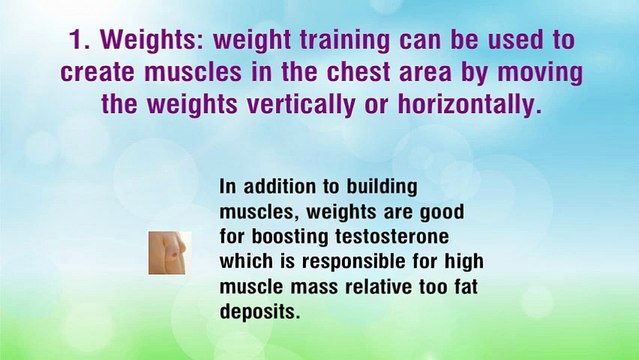 Chest Tightening Exercises To Lose Man Boobs