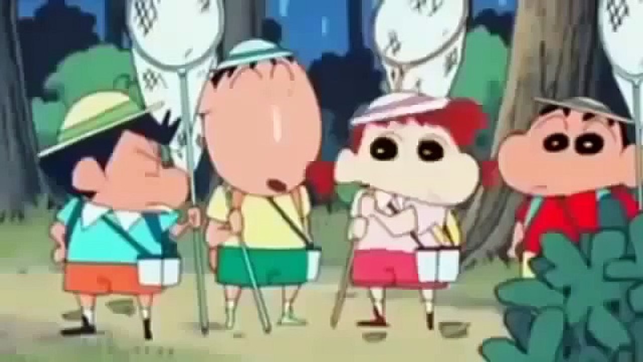 shinchan indonesia terbaru | menangkap Kumbang di hutan