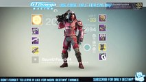 Destiny   New Exotic Hunter Leg Armor   BONES OF EAO Triple Jump   Bladedancer House Of Wolves DLC