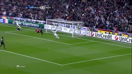 Cristiano Ronaldo goal vs Lyon 16/02/2010 HD 720p by mzztter08