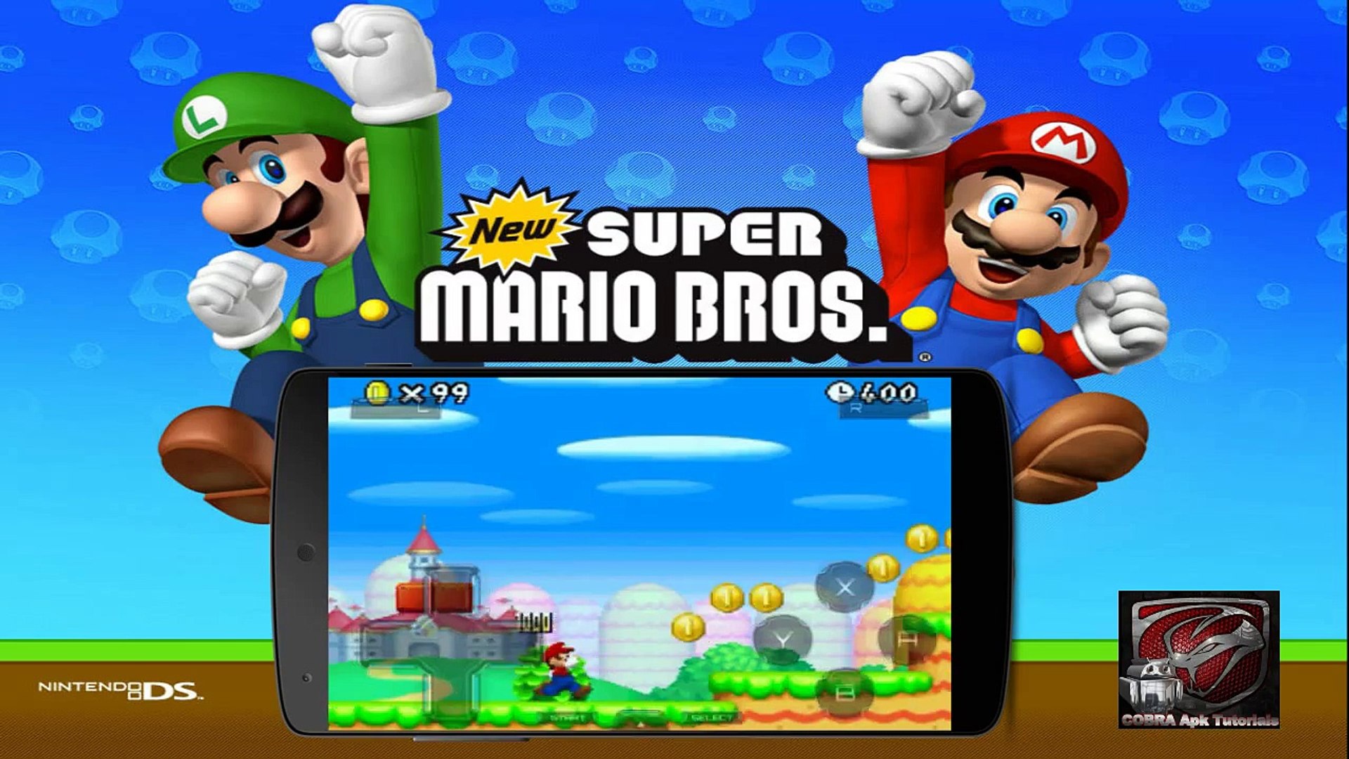 DraStic DS Emulator New Super Mario BROS. GAMEPLAY 2015 (HD) - video  Dailymotion
