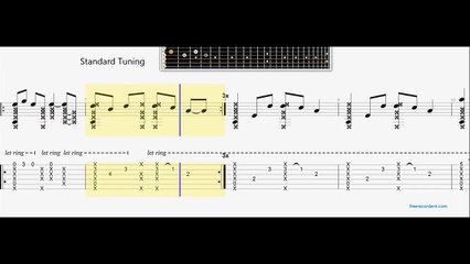 Katy Perry - Dark Horse (Fingerstyle Guitar Tab-Lesson)