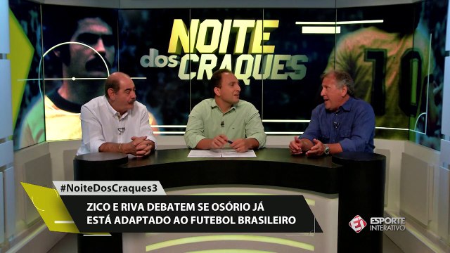 Zico: Eu gosto da filosofia do Osorio de montar o time pelo ataque