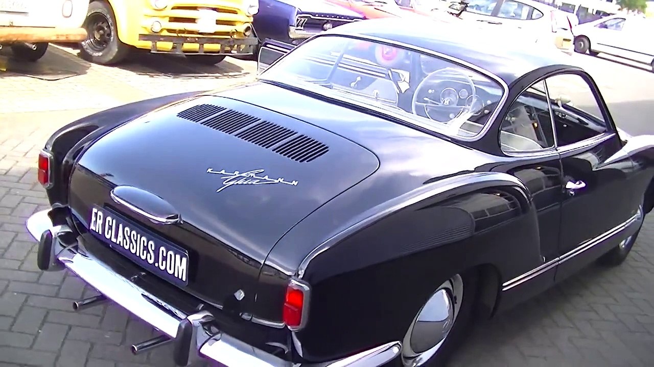 VW Karmann Ghia Coupe Lowlight 1959 Top-restored-VIDEO- www.ERclassics.com
