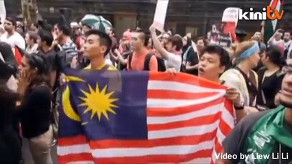 Umno Club joins anti-Israeli protest in New York