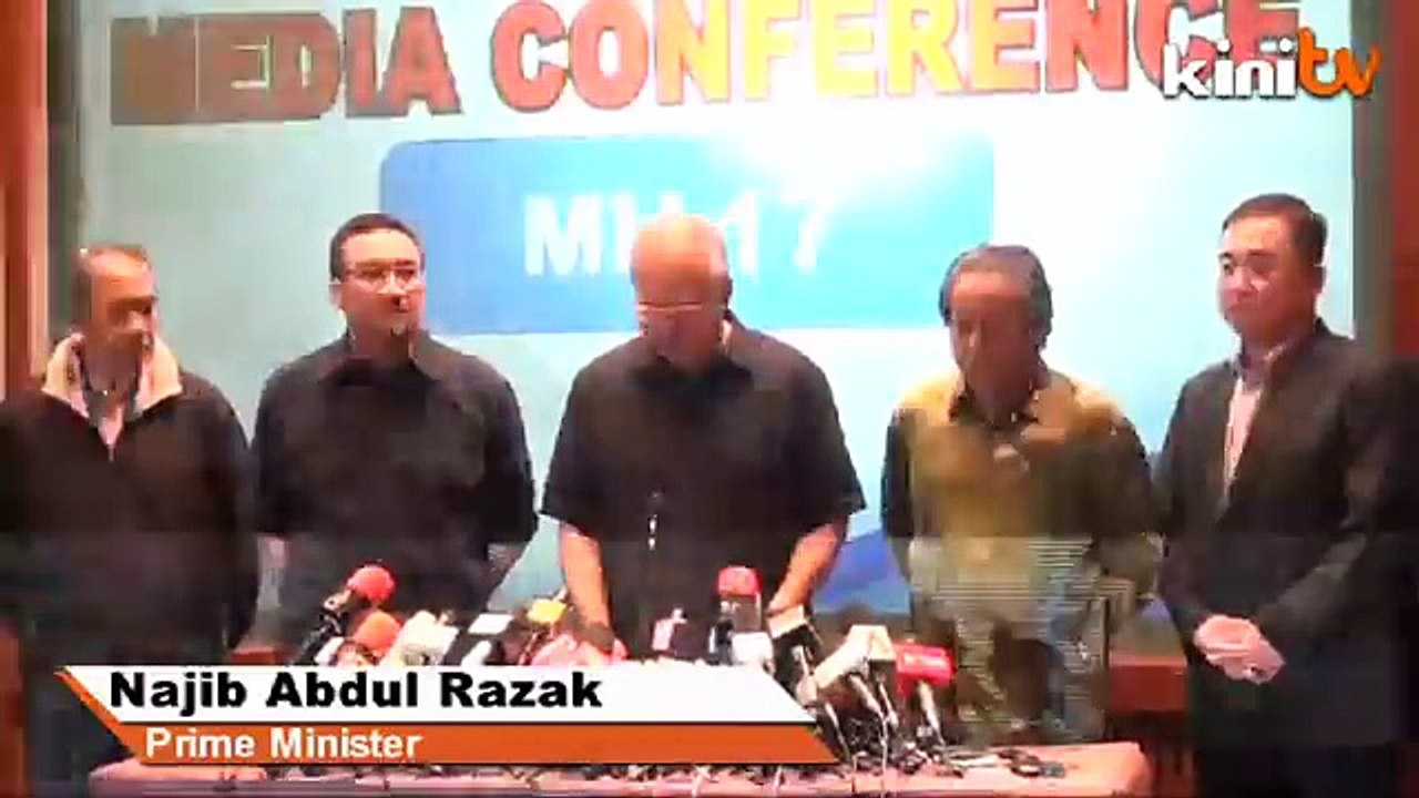 MH17: Najib demands 'swift justice'