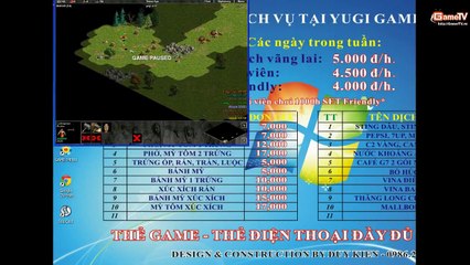 AOE | Thai Binh vs GameTV 6-6 (may TBL) C2.3